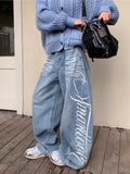 Manttoon Printed Baggy Jean
