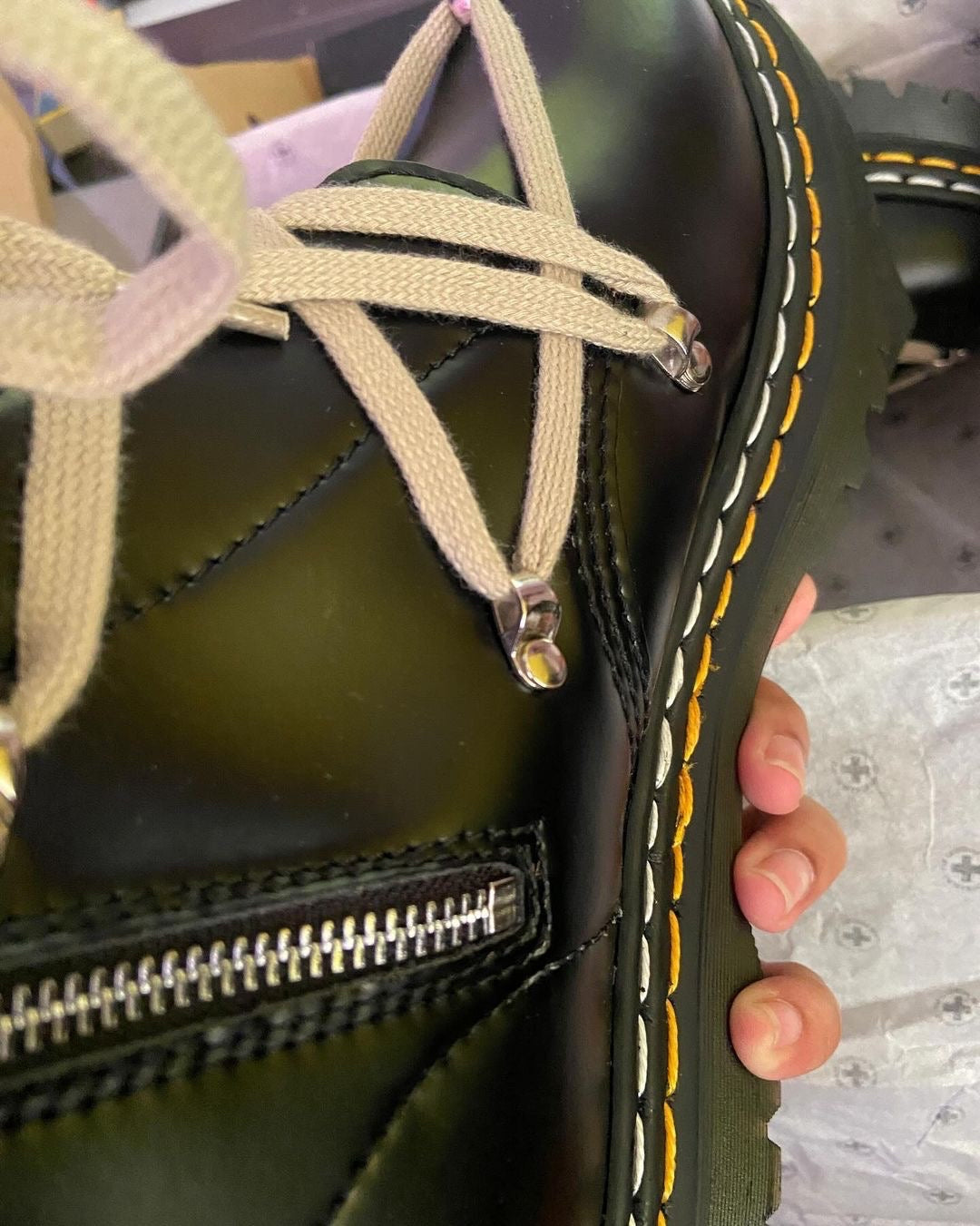 Dr Martens x Rick Owens 1460 Bex Leather Boot