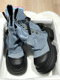 Thick-Soled Martin Boots
