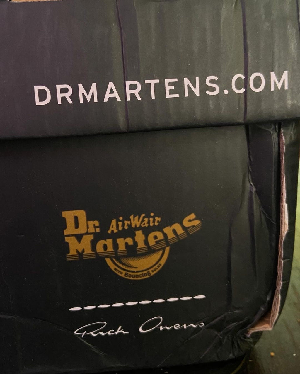 Dr Martens x Rick Owens 1460 Bex Leather Boot