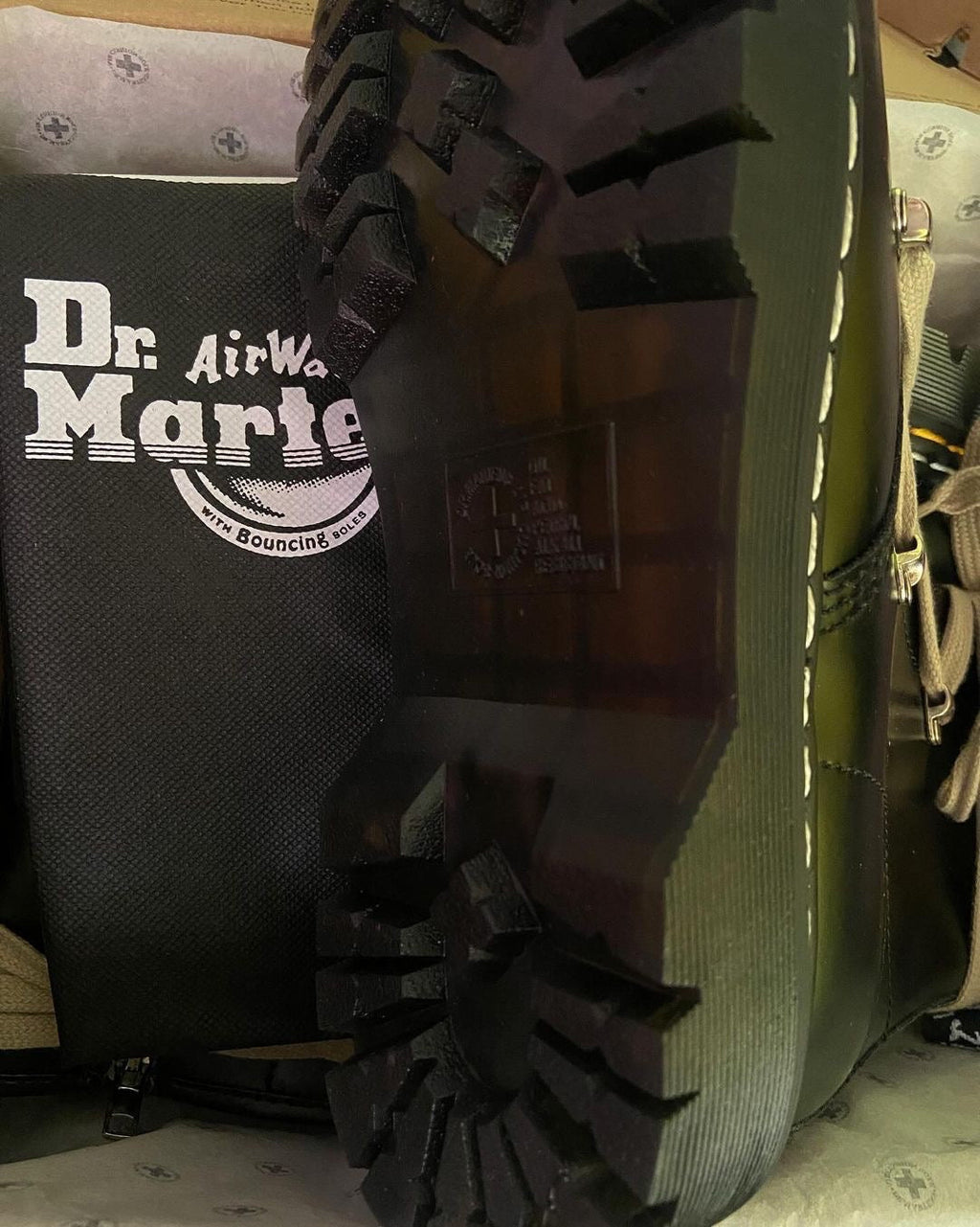 Dr Martens x Rick Owens 1460 Bex Leather Boot