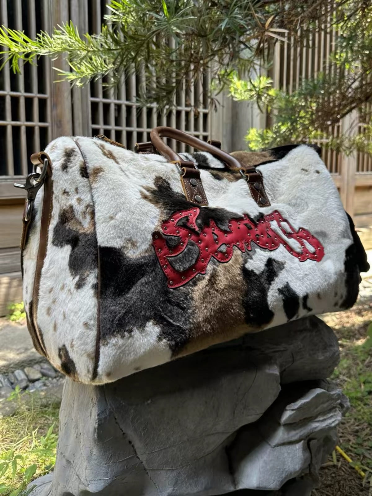Cowboy Shoulder Tote Bag