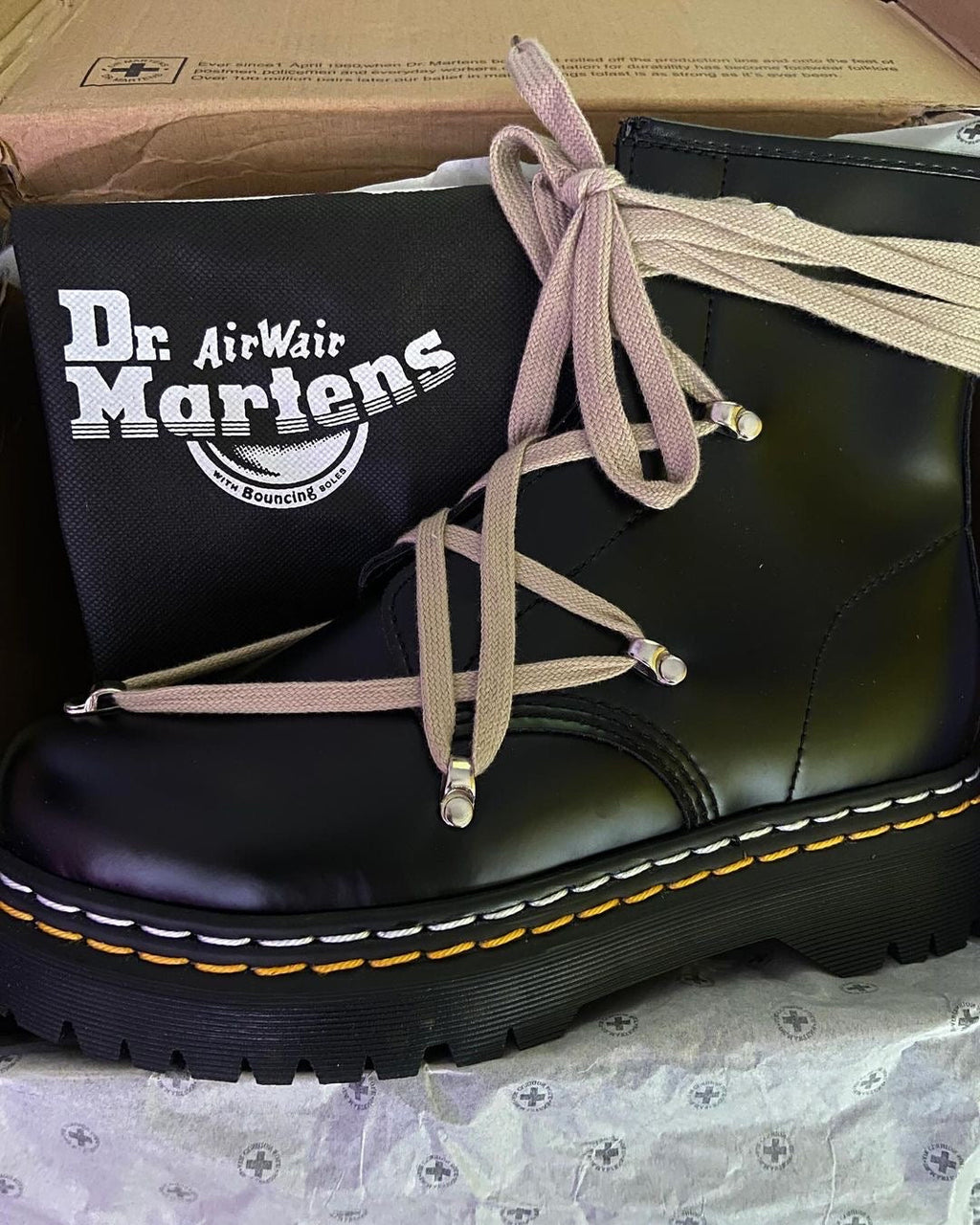 Dr Martens x Rick Owens 1460 Bex Leather Boot