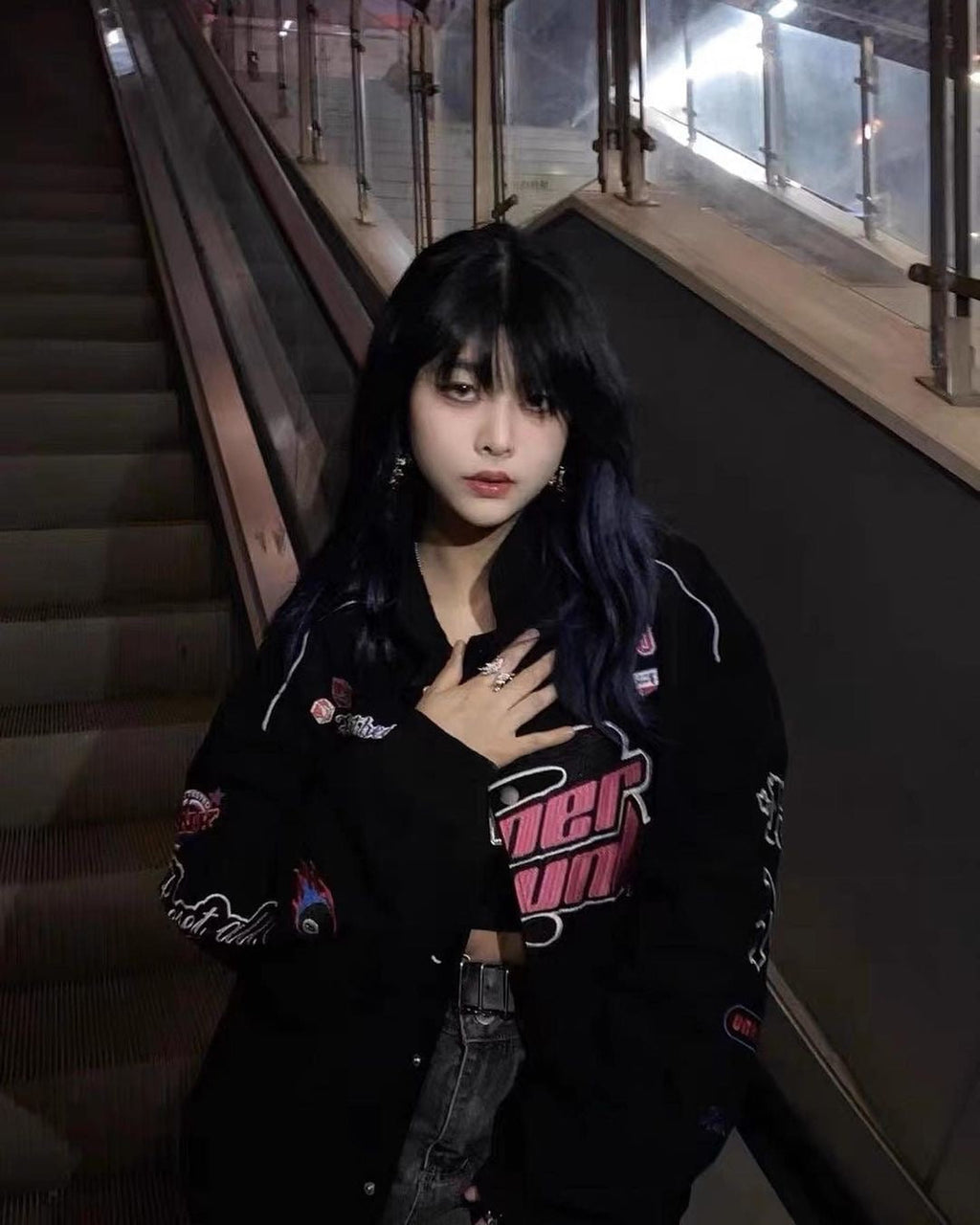 SUPERPUNK HEARTBEAT 1980 BOMBER JACKET