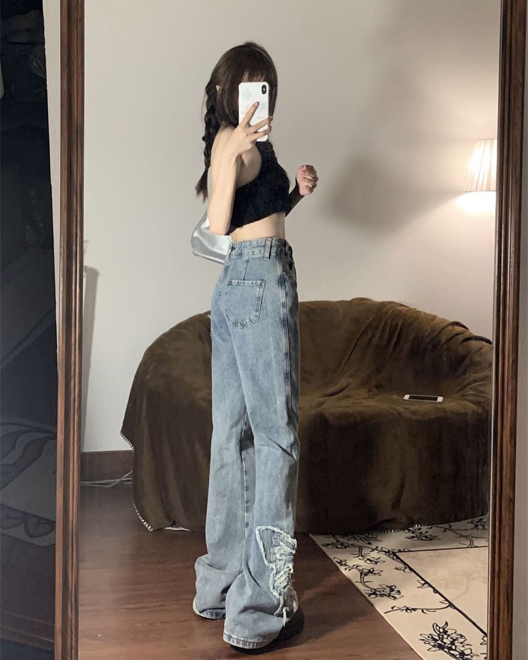 Gothic Butterfly Pants