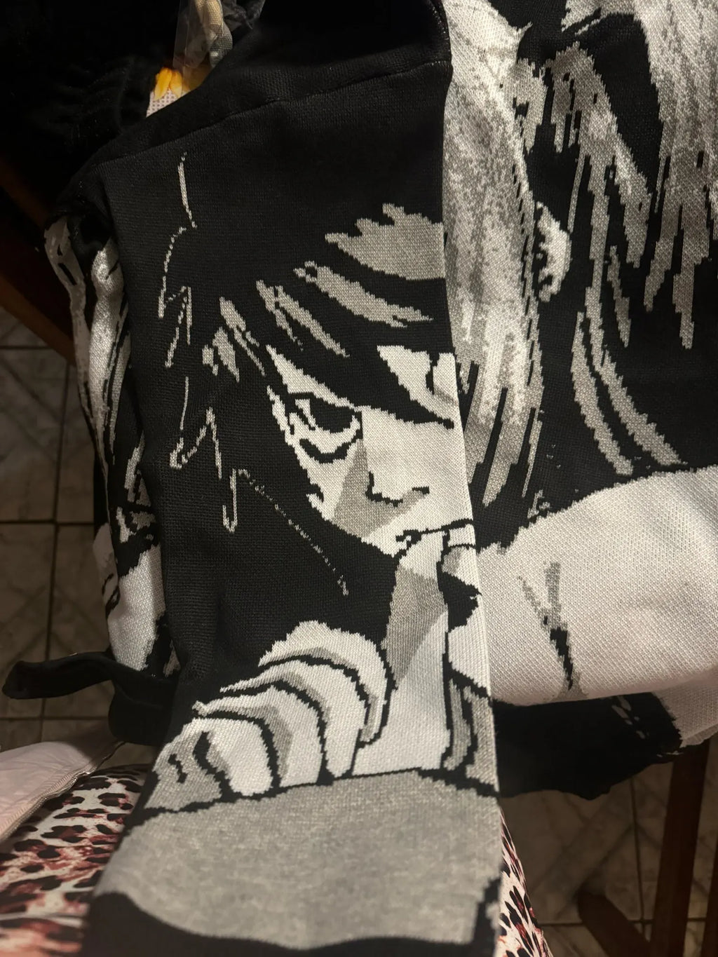 Death Note Misa Knitted Oversized Sweater