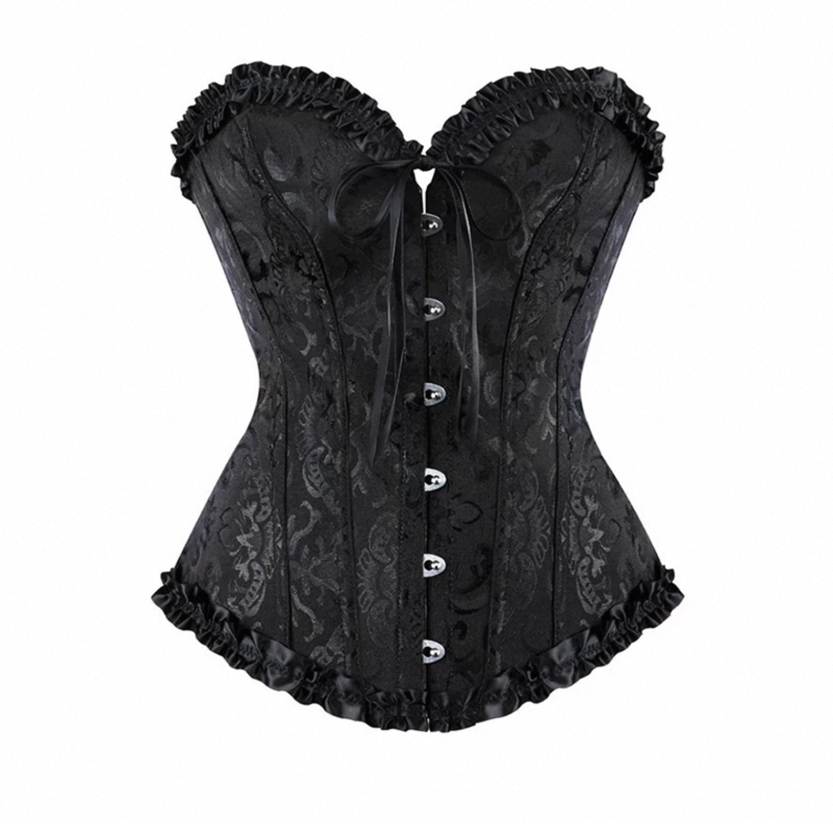 Women's Waist Cincher Bustier Boned Corset
