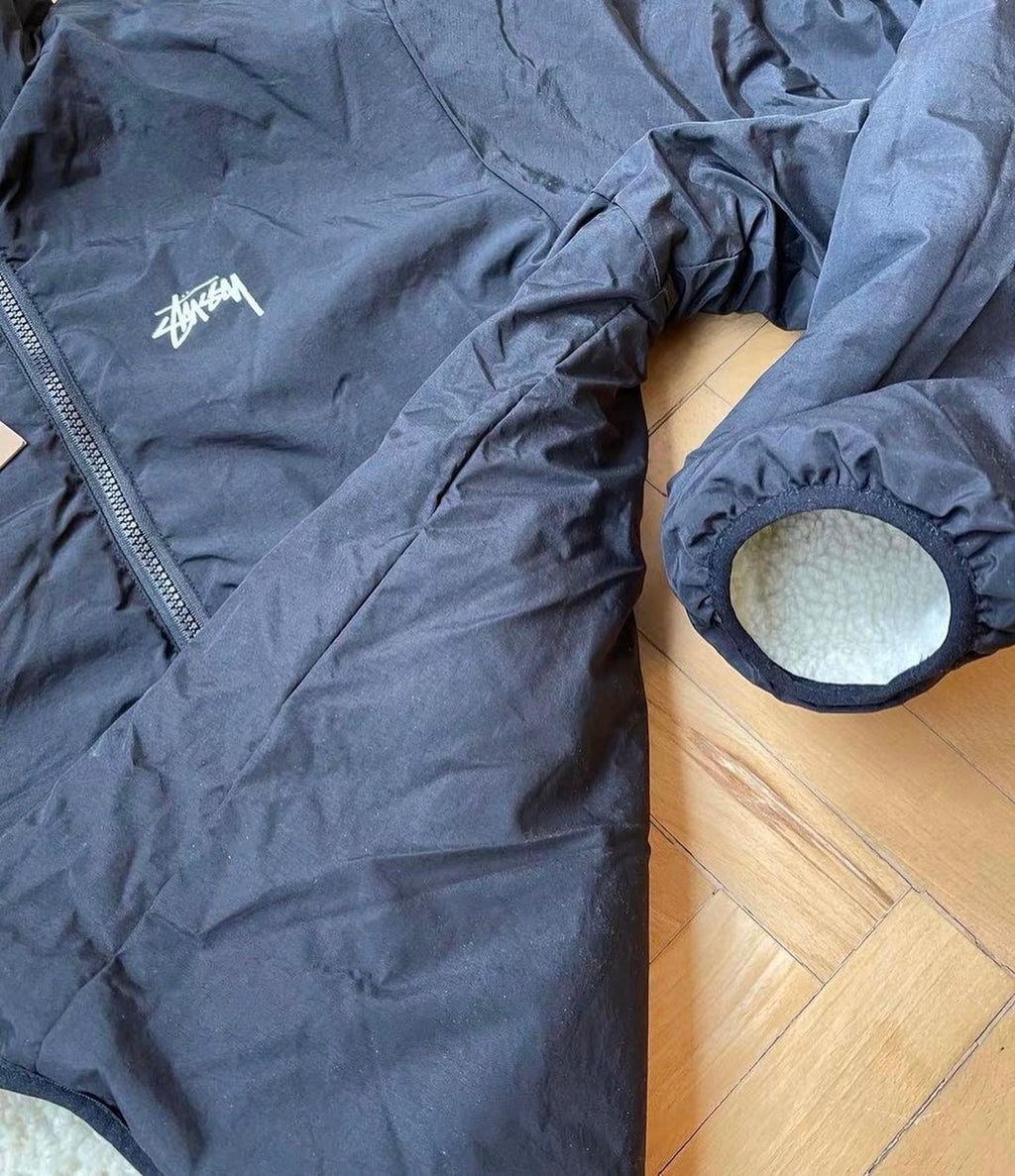 Stussy 8ball Sherpa Reversible Jacket