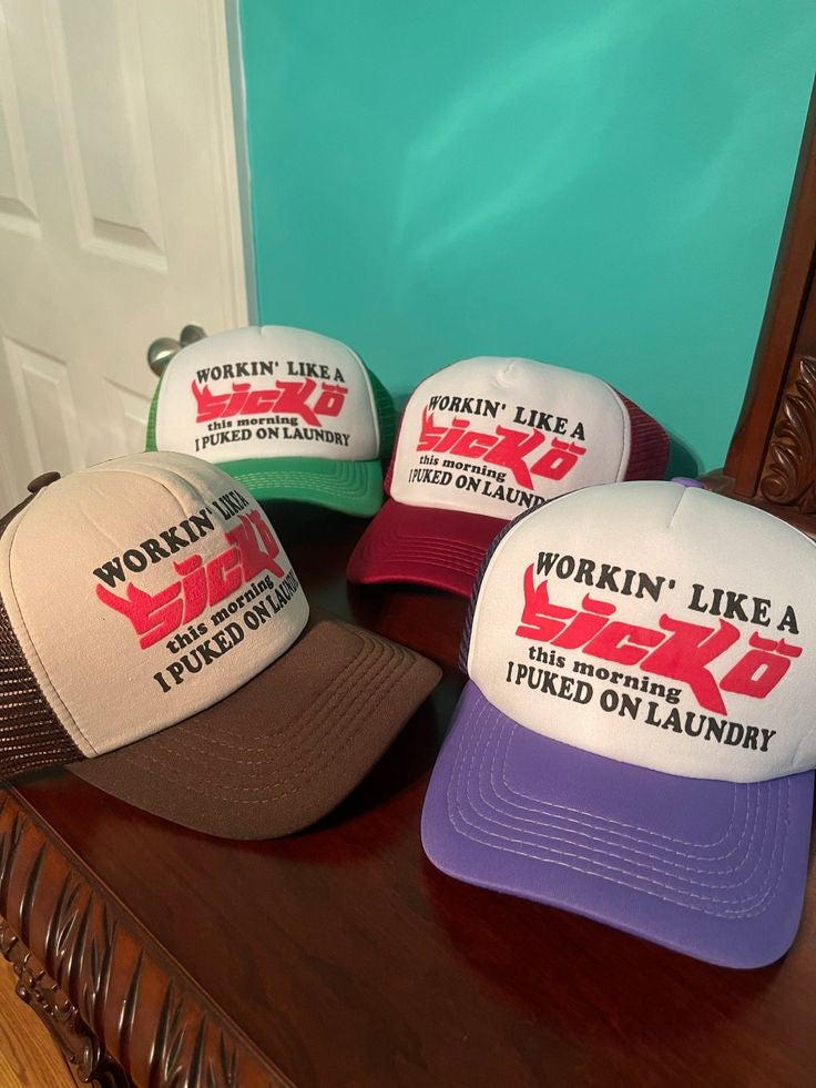Sicko Laundry Trucker Hat