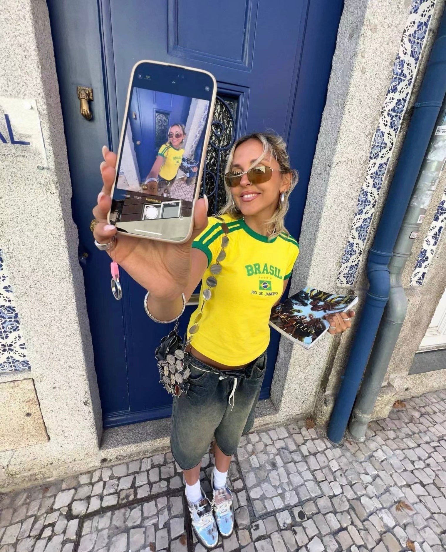 Brasil Vintage Crop Top