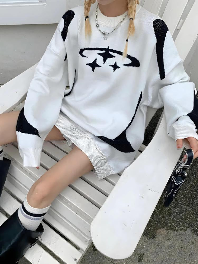 VINTAGE STARS 🌟 KNITWEAR SWEATER