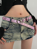 Y2K UNISTAR BUCKLE BELT