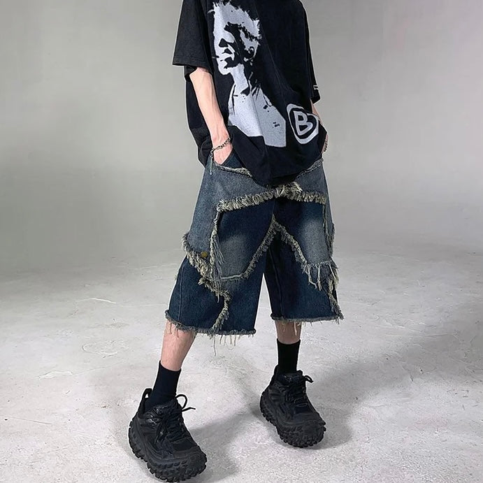 Starlight Washed Denim Jorts