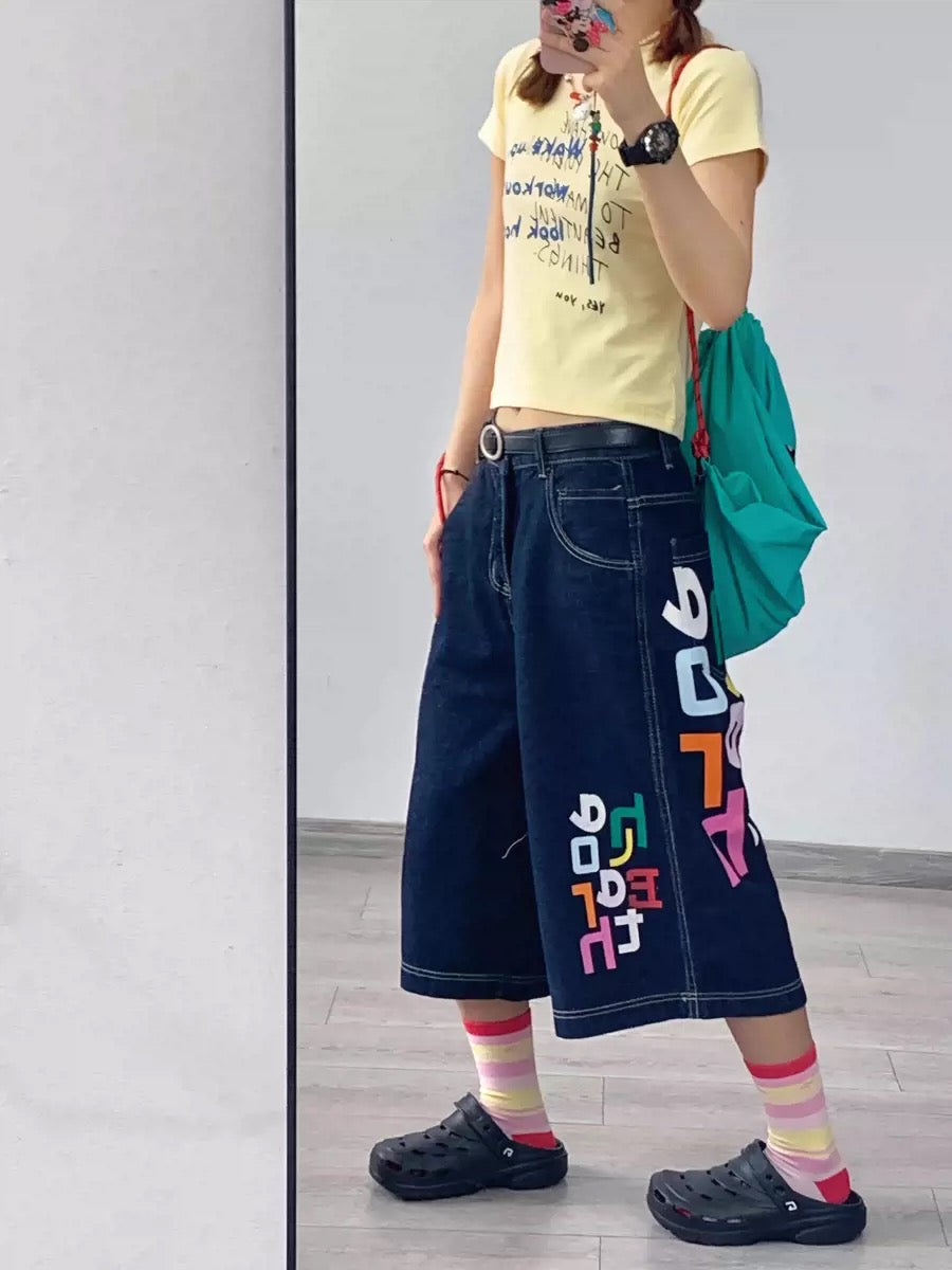 Jadad Indigo Jorts